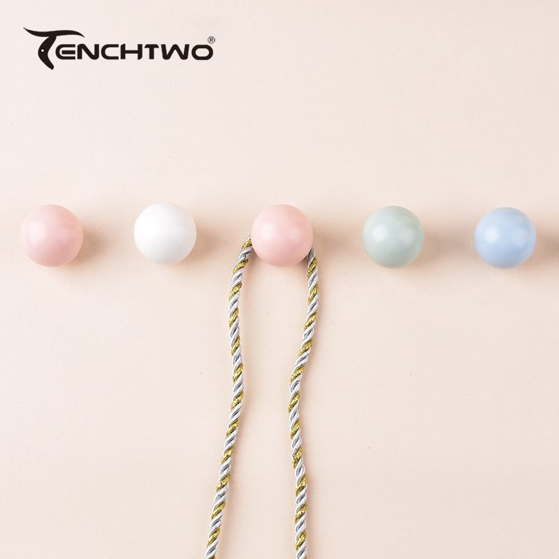 Furniture Hardware Parts - Okrągły haczyk ceramiczny Wieszak na ubrania
