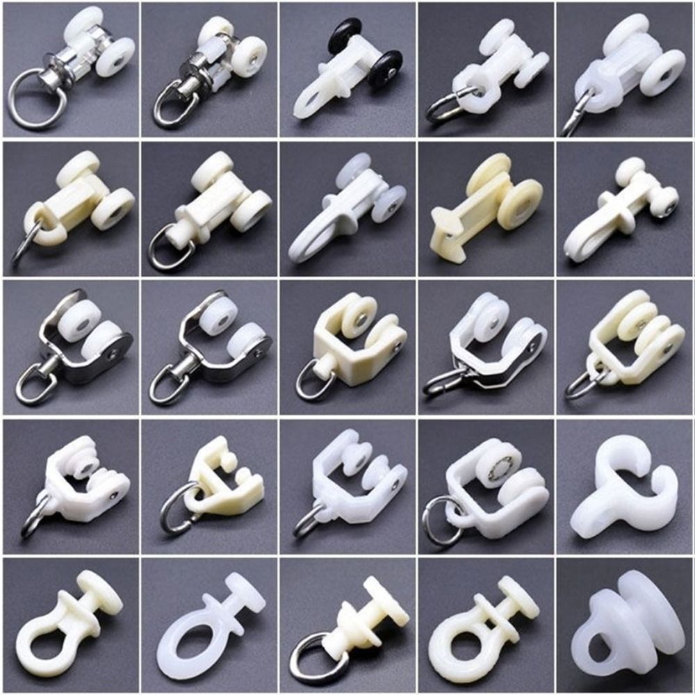 Furniture Rails Hardware - 10 sztuk proste zakrzywione rolki do