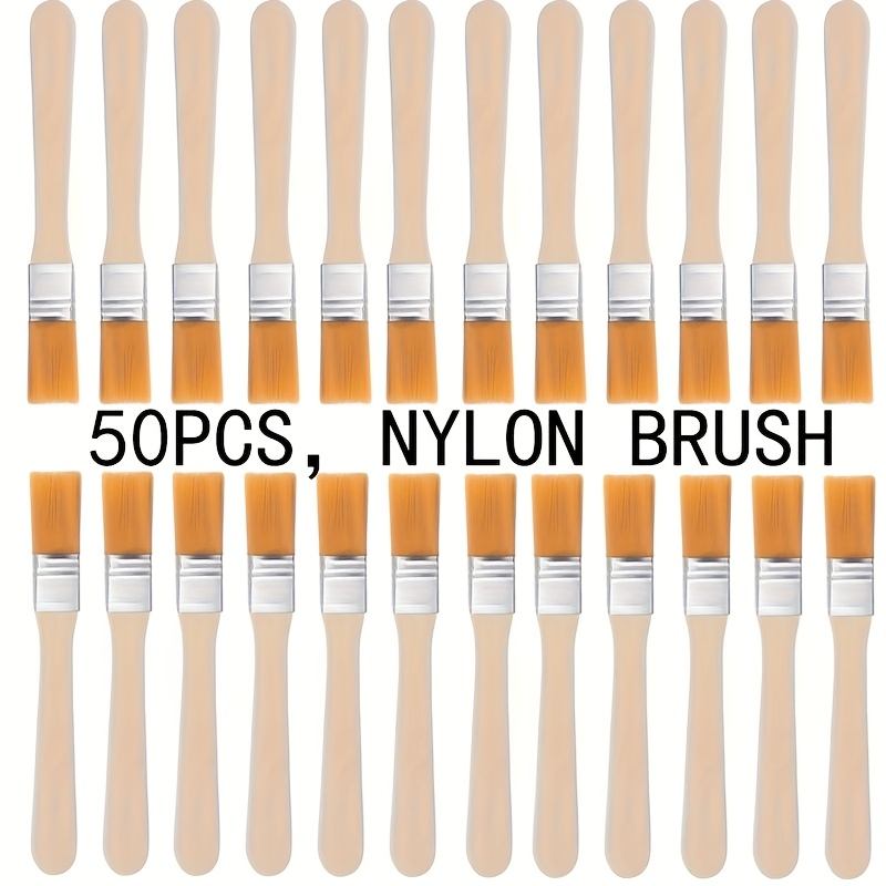 Furniture Hardware Parts - Pędzle nylonowe 5-calowe, 50 sztuk, z