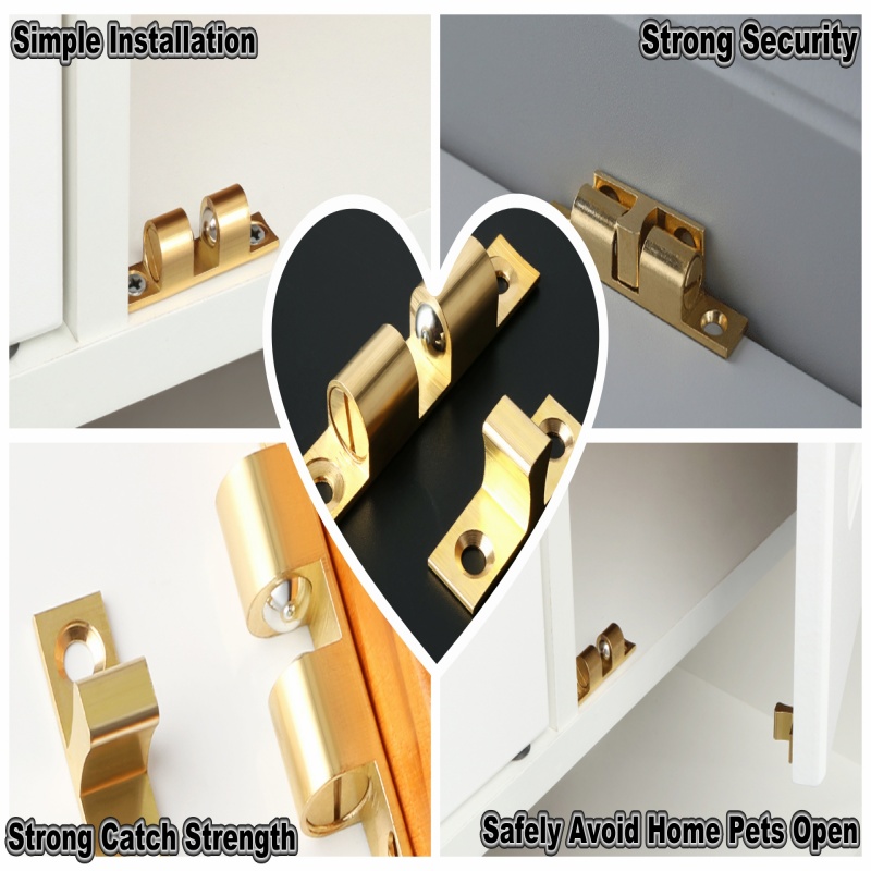 3/6 szt. Zatrzask kulkowy do d – Furniture Hardware Bolts recenzja i cena