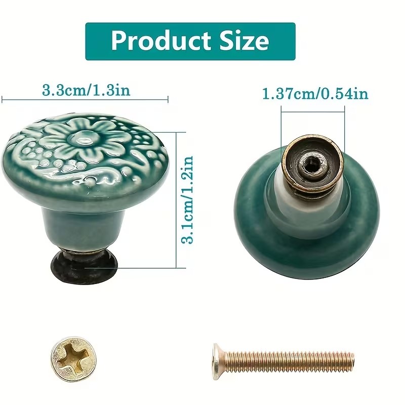 12 szt. ceramicznych gałek do  – Furniture Hardware Bolts recenzja i cena