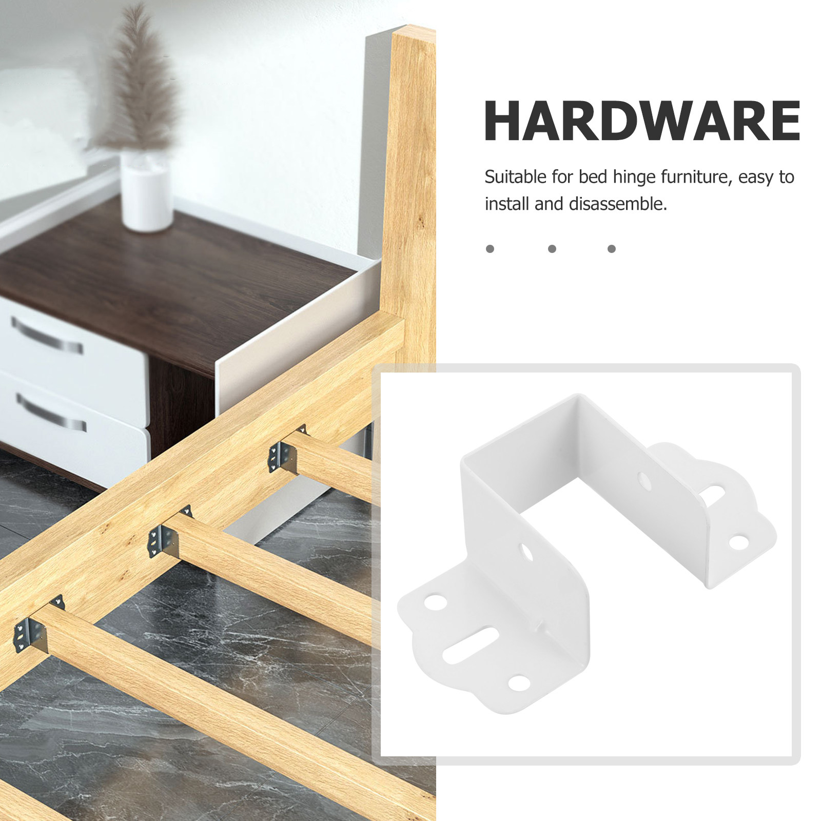 4 szt. haczyków do ramienia łó – Furniture Rails Hardware recenzja i cena