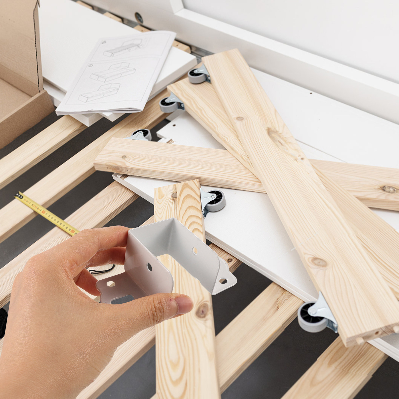 4 szt. haczyków do ramienia łó – Furniture Rails Hardware recenzja i cena