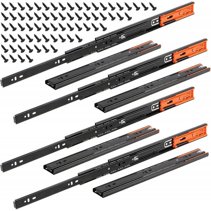 2 szt. Metalowe prowadnice do  – Furniture Rails Hardware recenzja i cena